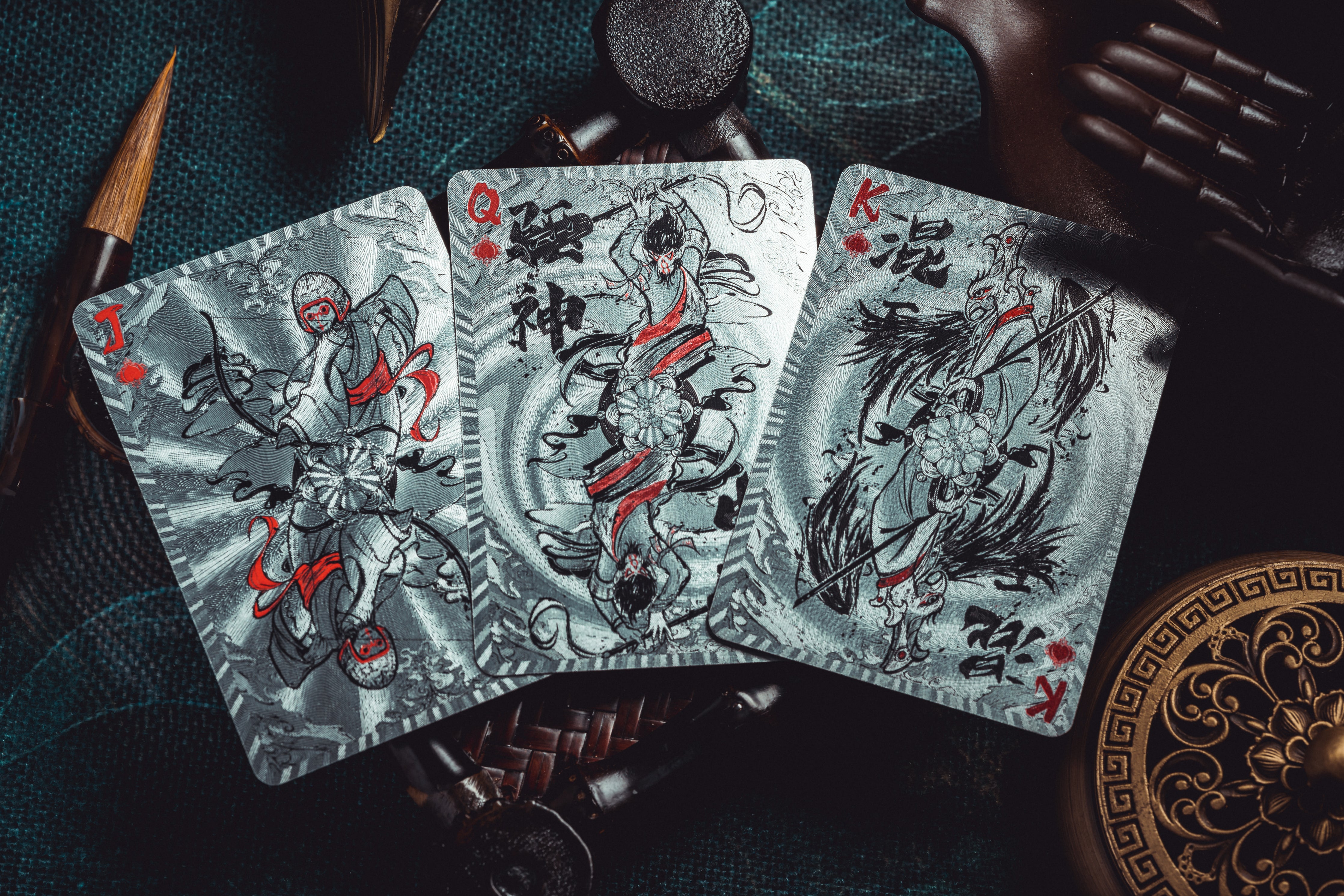 The Monkey King Hollow fan Display Box (Pre-Order, Ships Dec-Jan) - Zealous Star Playing Cards