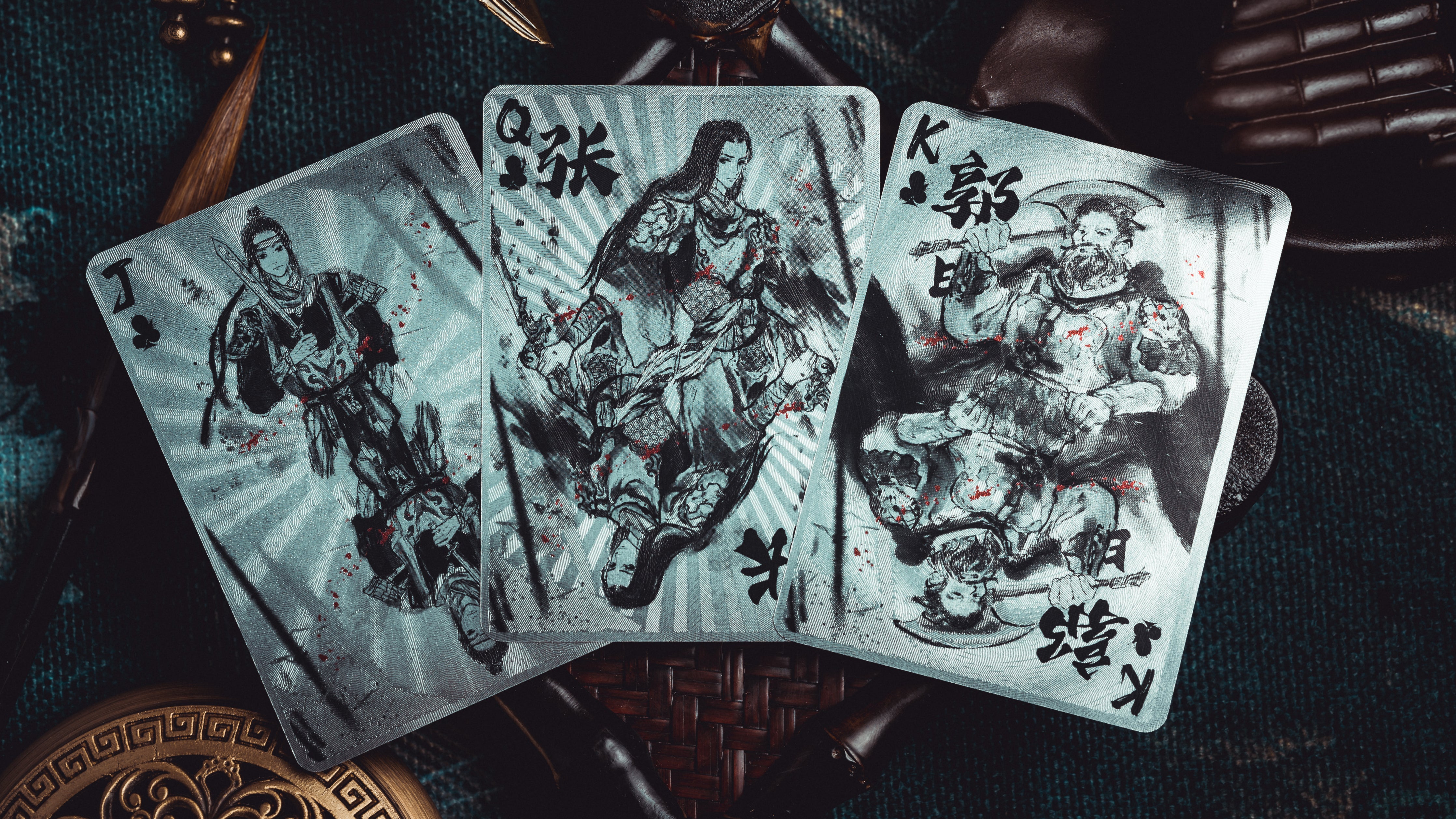 The Monkey King Ink Shining Acrylic Box (Pre-Order, Ships Dec-Jan) - Zealous Star Playing Cards